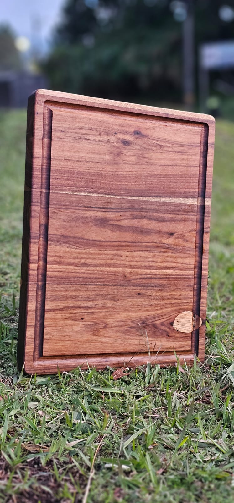 Tabla de madera natural maciza
